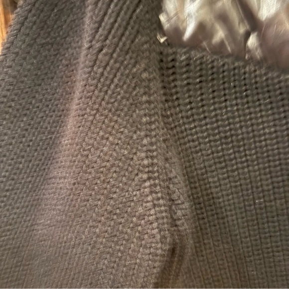 Varley $228 Daines Half-Zip Combination Knit Quilted Pullover Black S P2P 19-21” - Picture 8 of 16